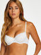 Secret Lace Bra Underwire White