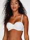 Angie Bra with Light Padding Underwire White
