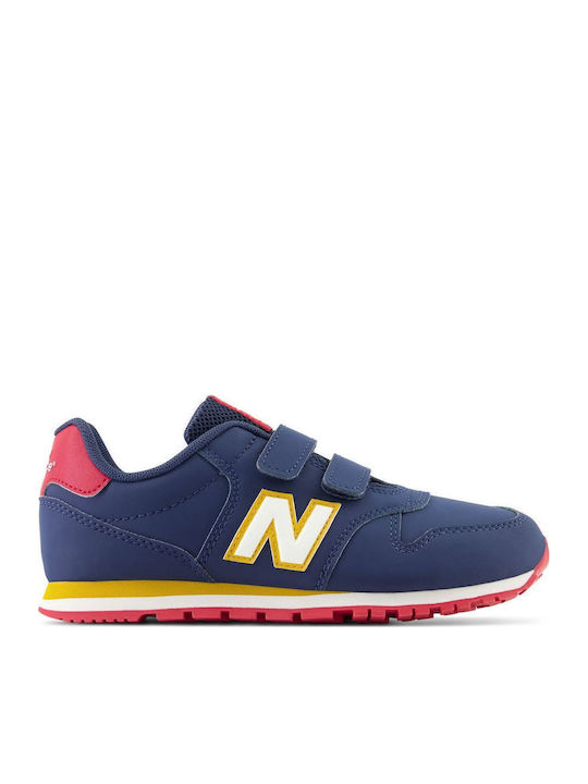 New Balance 500 Kids Sneakers with Scratch Blue