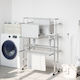 vidaXL Folding Floor Clothes Drying Rack Made of Aluminum with 36m Hanging Length
