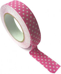 Selbstklebend Gewebeband Rosa 15mmx5m 1Stück