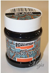 Pentart Crackle Craft Schwarz 100ml