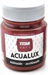 Titan Acualux Υγρό Χρώμα Χειροτεχνίας Κόκκινο 75ml