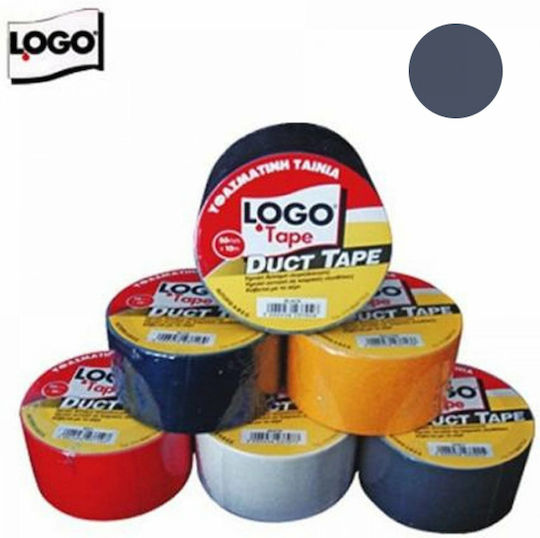 Logo Selbstklebendes Gewebeband Gray 50mmx50m 1Stück
