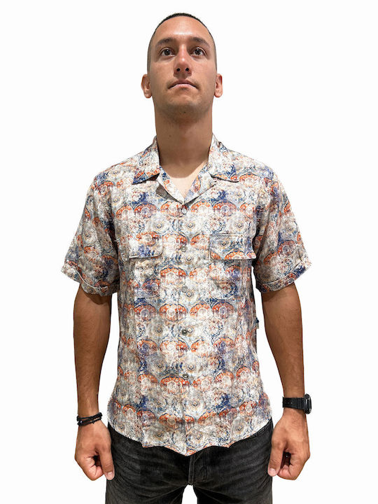 Short-sleeved Shirt Blue