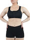 Women's Sports Bra without Padding Black