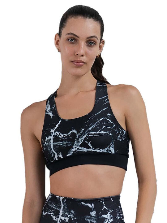 Women's Sports Bra with Light Padding Black