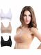 Frauen Sport-BH Mehrfarbig 3Pack