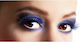Carnival Eyelashes Blue