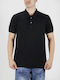 Short Sleeve Black Polo Shirt