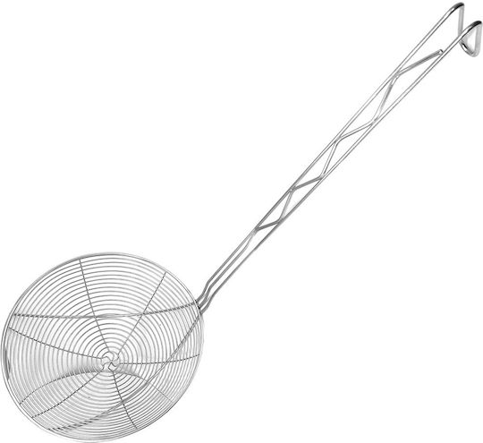 Gimetal Untiefe Servierlöffel Spinnensieb Rostfreier Stahl 30cm