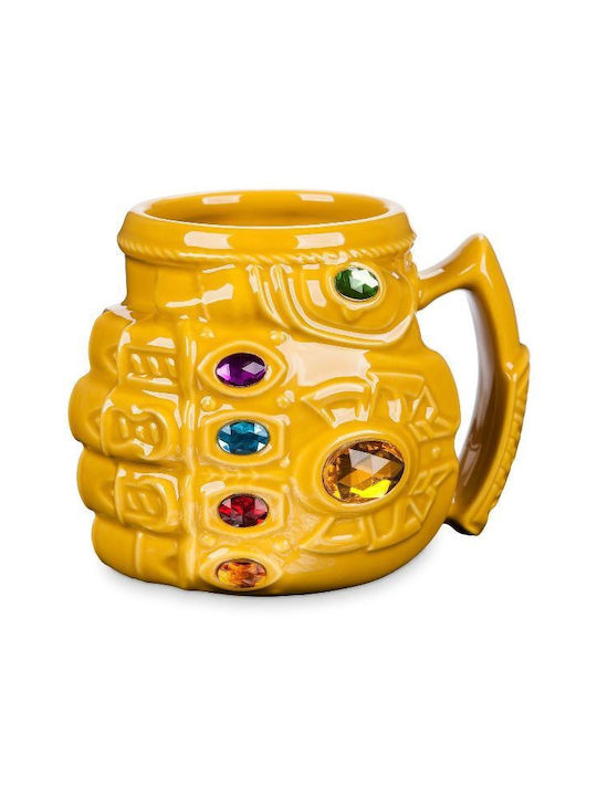 Infinity Tasse Keramik Gelb 1Stück