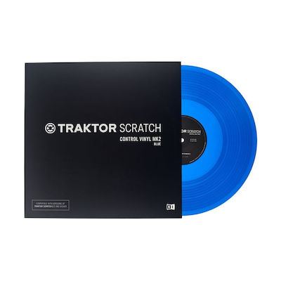 Native Instruments Scratch Timecode Δίσκος Βινυλίου 12" Vinyl για Traktor σε Μπλε Χρώμα