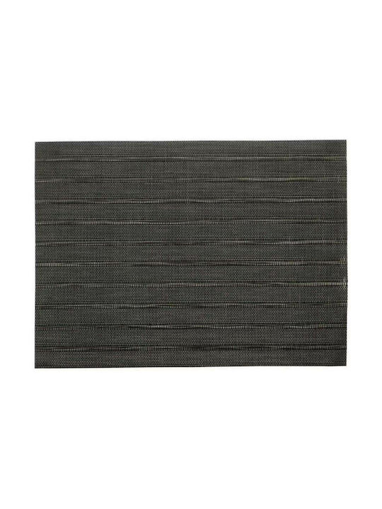 Winkler Platzdeckchen Kunststoff Schwarz 33x45cm 1Stück