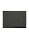 Winkler Platzdeckchen Kunststoff Schwarz 33x45cm 1Stück