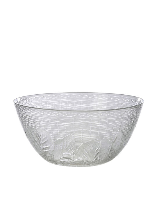 Duralex Glass Salad Bowl Transparent 28x28cm