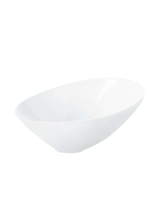 Asa Porcelain Salad Bowl White 32.5x32.5cm