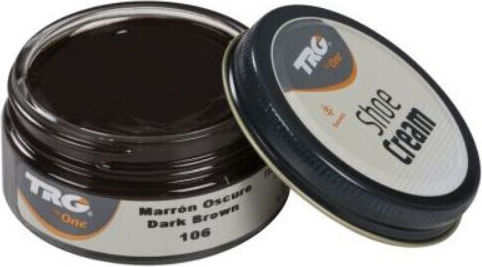 TRG the One Shoe Cream Jar Grăsime Încălțăminte Maro închis 50ml