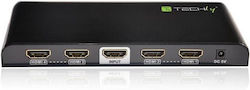 Techly 4K UHD 3D 4 HDMI Splitter