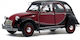 Solido Citroen Modeling Figure Car Red in Scale 1:18