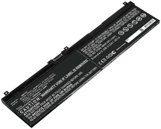 MultiEnergy Съвместима Батерия за Dell Precision с 8000mAh