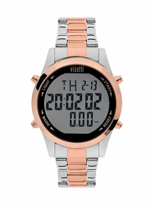 Visetti Ψηφιακό Ανδρικό Ρολόι 40mm Μπαταρίας με...