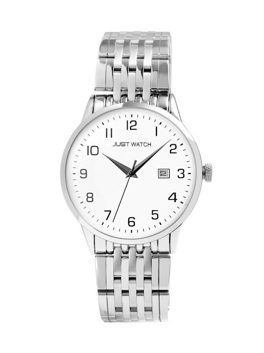 Just Watch Men's Watch Battery Silver