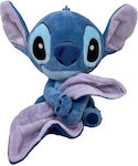 Anna Club Λούτρινο Disney Stitch with Blanket 27 εκ.