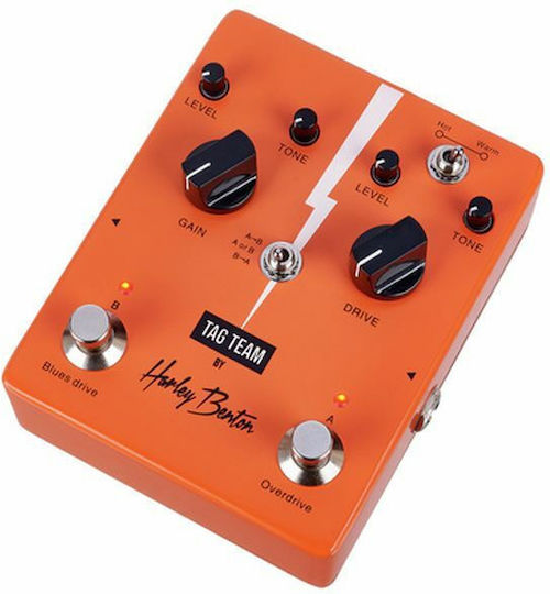 Harley Benton Pedals Effect Distortion Electric Guitar and Electric Bass