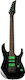 Ibanez Elektrische Gitarre 7 Saiten Stratocaster mit HSH Tonabnehmer-Anordnung Schwarz mit E-Gitarren