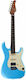Mooer Electric Guitar Stratocaster with HSS Pickup Configuration Sonic Blue with Case