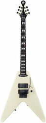Framus D-Series Artist Line Ηλεκτρική Κιθάρα V Style με Θήκη Solid Creme White