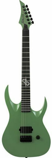 Solar Guitars Ηλεκτρική Κιθάρα ST Style με H Διάταξη Μαγνητών Army Green Matte