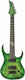 Solar Guitars Електрическа Китара 7 Струни Stratocaster с HH Магнитна Конфигурация Lime Burst Matte