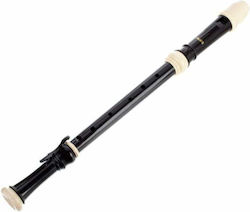 Tenor Plastic Recorder Baroque Black