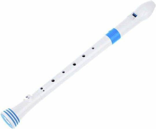 Nuvo Soprano Plastic Înregistrător Recorder Baroc Albastru