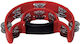 Gewa Half Moon Red Plastic Hand Tambourine with...