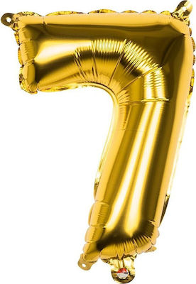 Ballon Folie Jumbo Zahl Gold 66cm