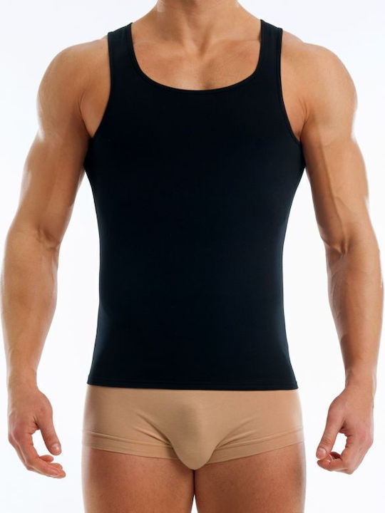 Men's Undershirt Sleeveless in Black Color