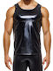 Men's Undershirt Sleeveless in Black Color