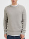 Selected Herren Langarm-Pullover Gray