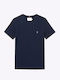 Piquι T-shirt Navy Μπλε