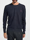 Rook Men's Long Sleeve Sweater Navy Blue