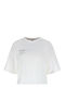 Freddy Women's Summer Blouse Cotton Short Sleeve White