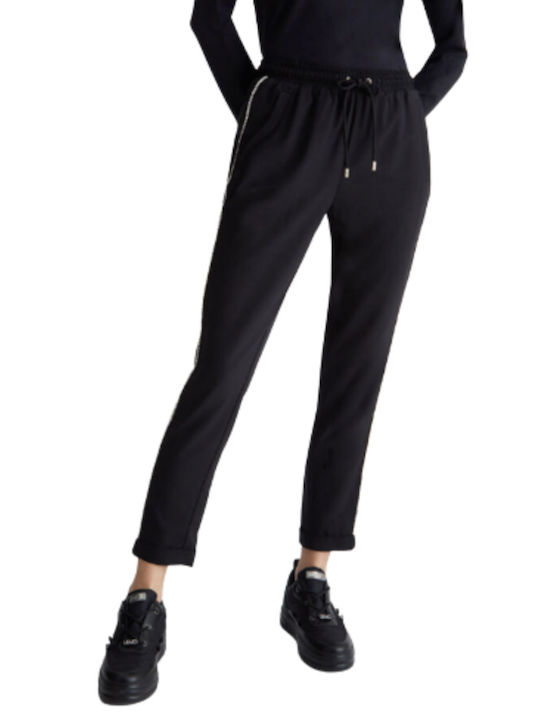 Liu Jo Women's Fabric Trousers Black