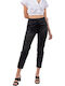 Women's Fabric Trousers Black