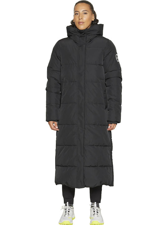 Icepeak Μακρύ Γυναικείο Puffer Μπουφάν για Χειμ...