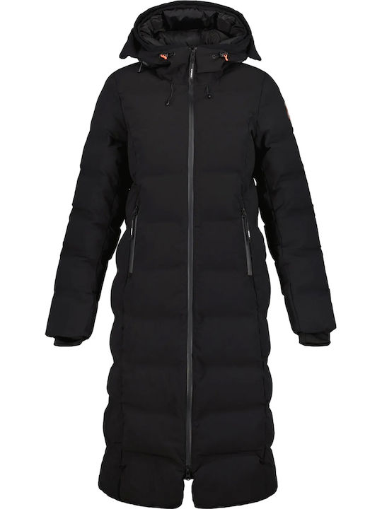 Icepeak Μακρύ Γυναικείο Puffer Μπουφάν για Χειμ...