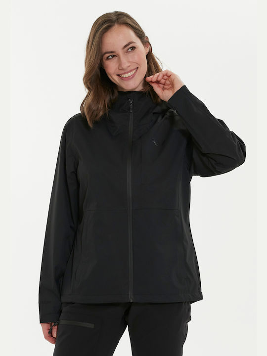 Whistler Women's Short Puffer Jacket Windproof for Spring or Autumn Black W221116-1001