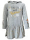 Frozen Kinderkleid Mädchenkleider Langärmelig Gray